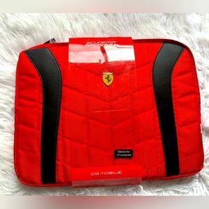 Brand New Ferrari Computer Sleeve 11 ‘’ with leather